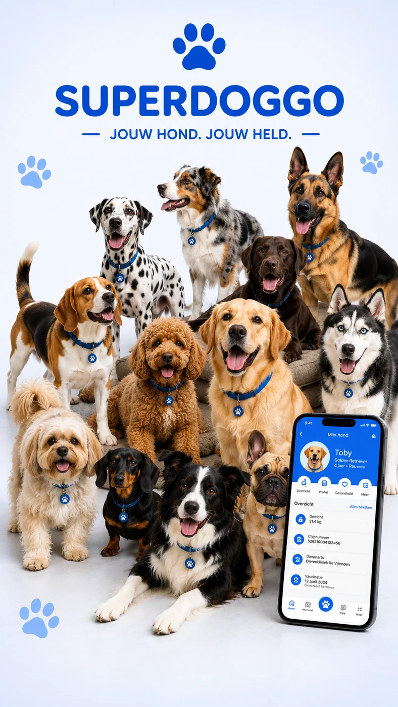 SuperDoggo — jouw hond, jouw held